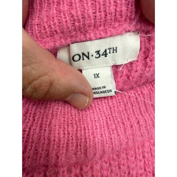 On 34th St. Macys Women’s Sweater Size 1X NEW # H717 - Picture 7 of 8